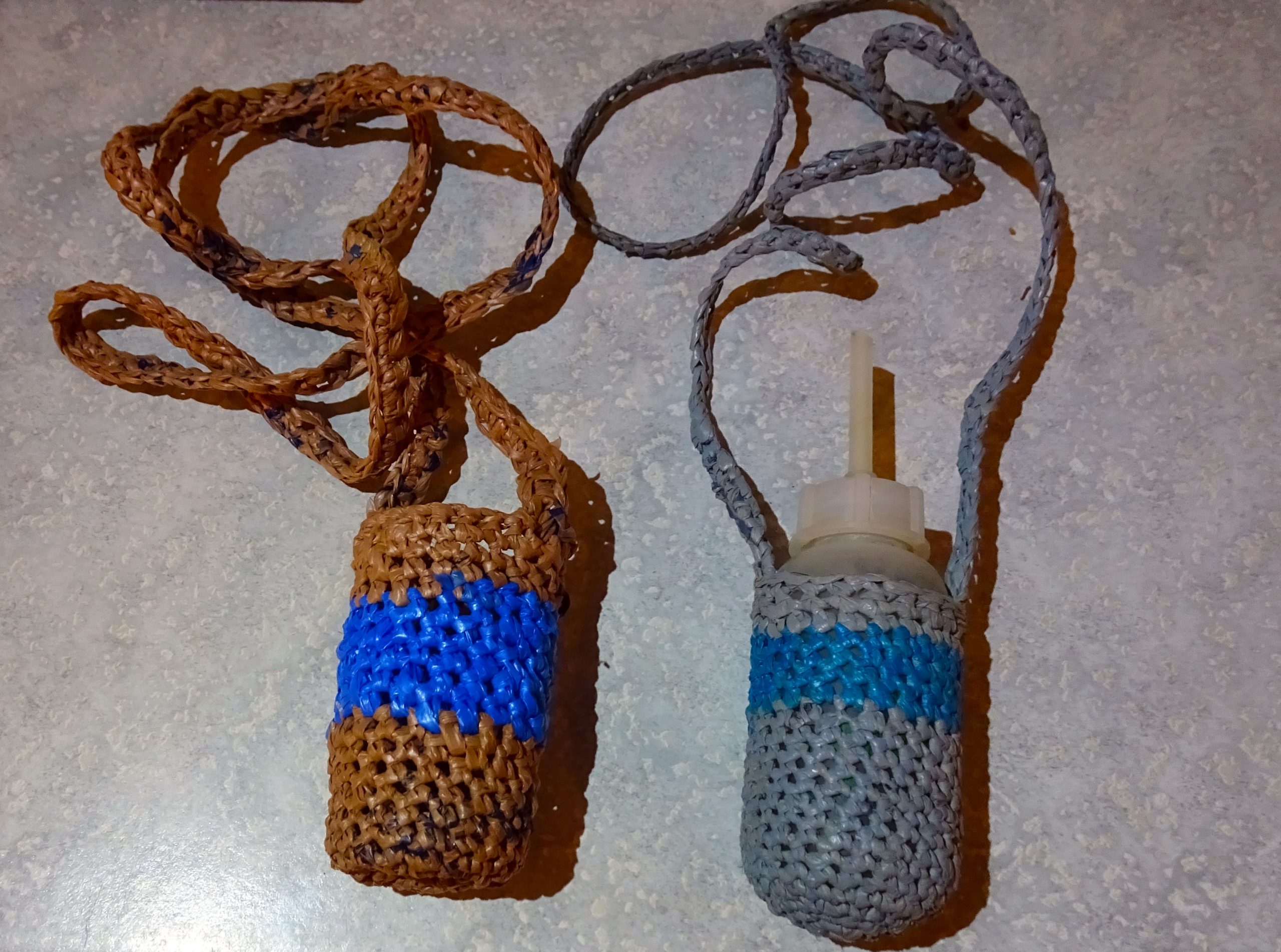 Crocheted Sucker Bottle Holder