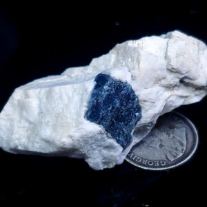Blue Jay sapphire from August video specimen A